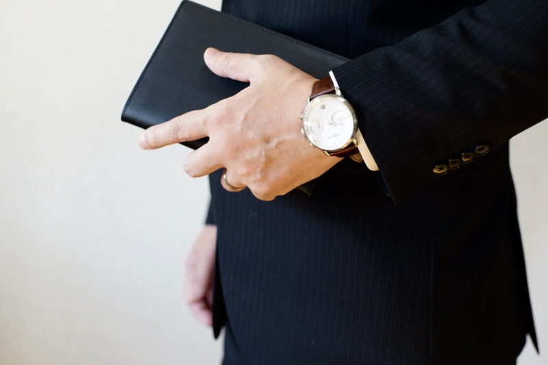 nordgreen　パイオニア　ビジネスシーン着用イメージ